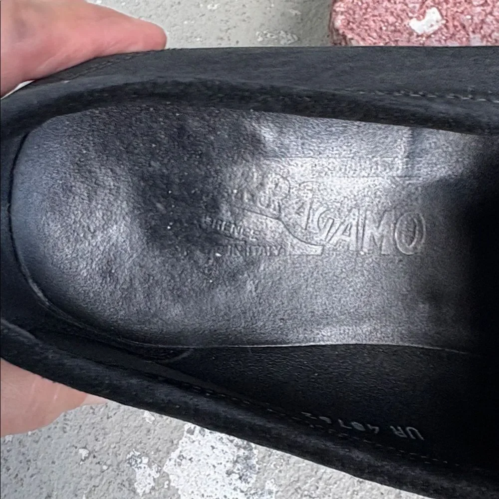 Ferragamo suede loafers
